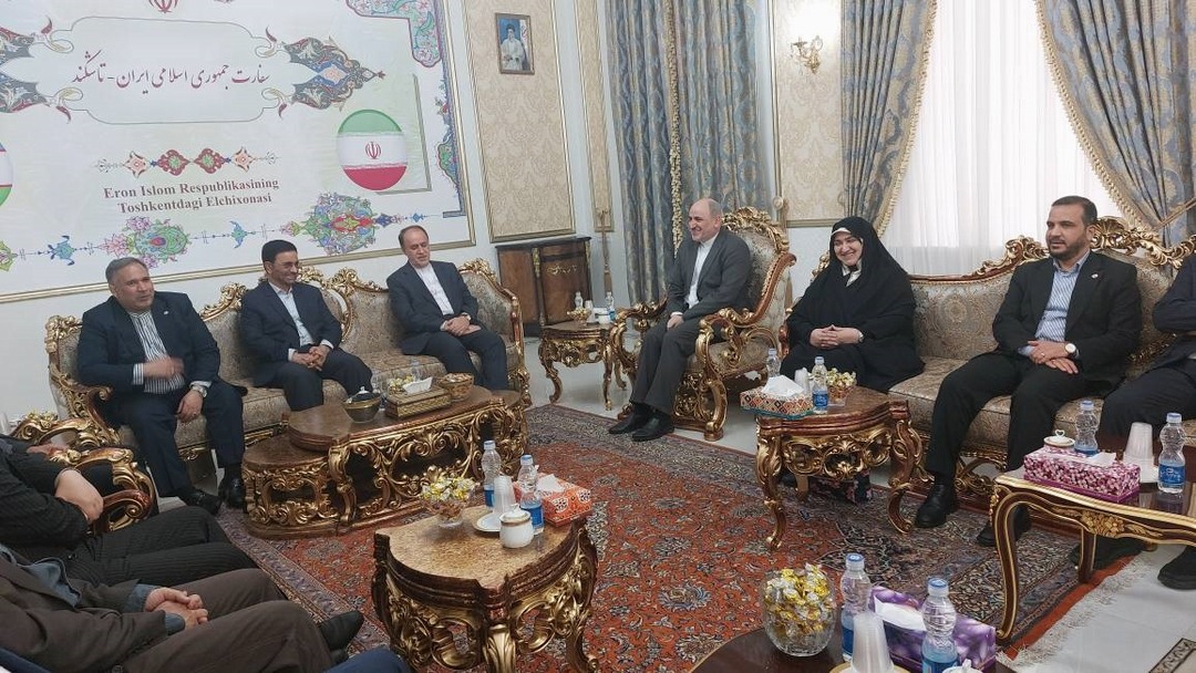 هیئت پارلمانی ایران برای شرکت در یکصد و پنجاهمین اجلاس اتحادیه بین مجالس جهانی (IPU) وارد فرودگاه تاشکند شد